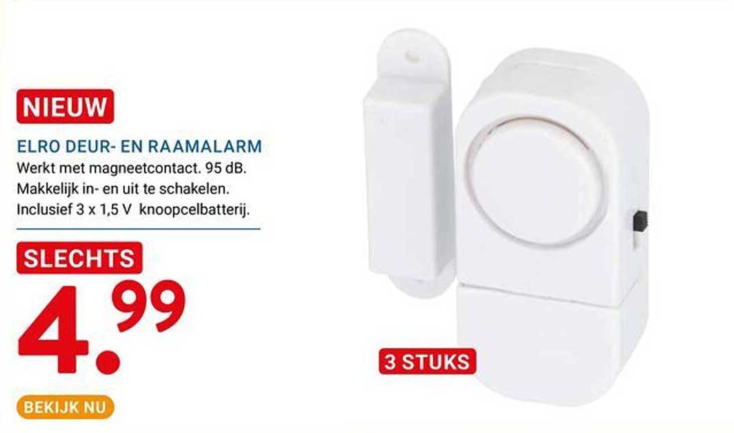 ELRO DEUR- EN RAAMALARM