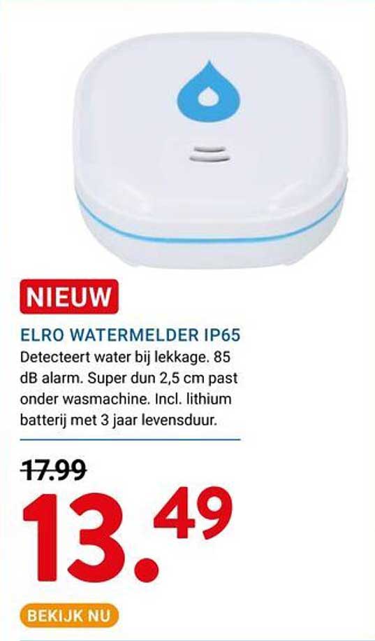 ELRO WATERMELDER IP65