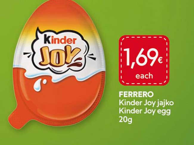 FERRERO Kinder Joy jajko Kinder Joy egg 20g