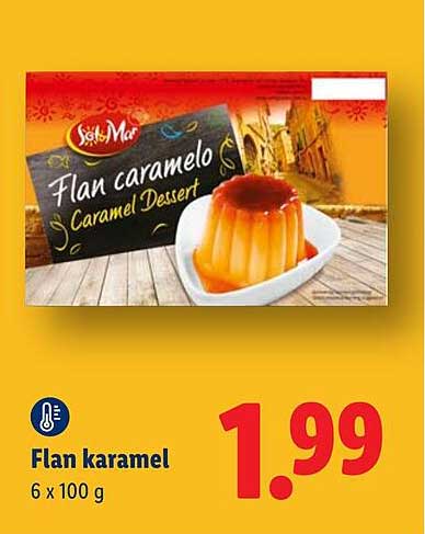 Flan karamel