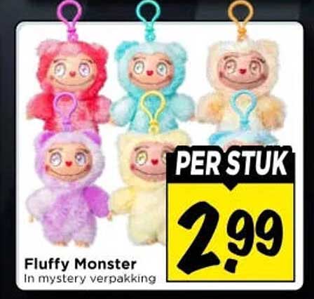 Fluffy Monster In mystery verpakking