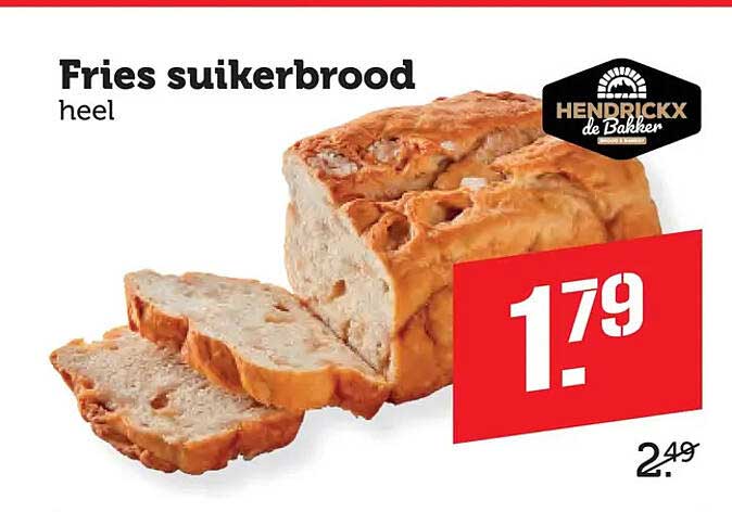 Fries suikerbrood heel