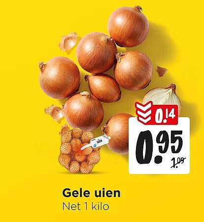 Gele uien Net 1 kilo