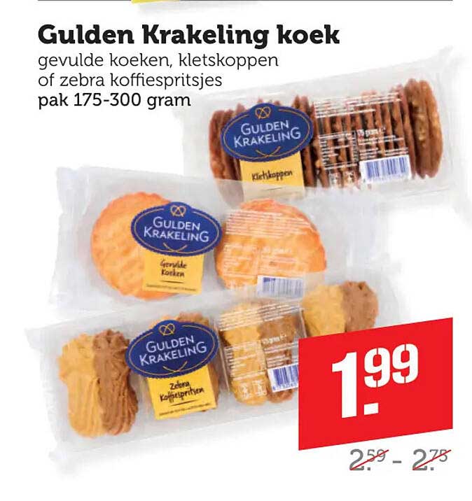 Gulden Krakeling koek