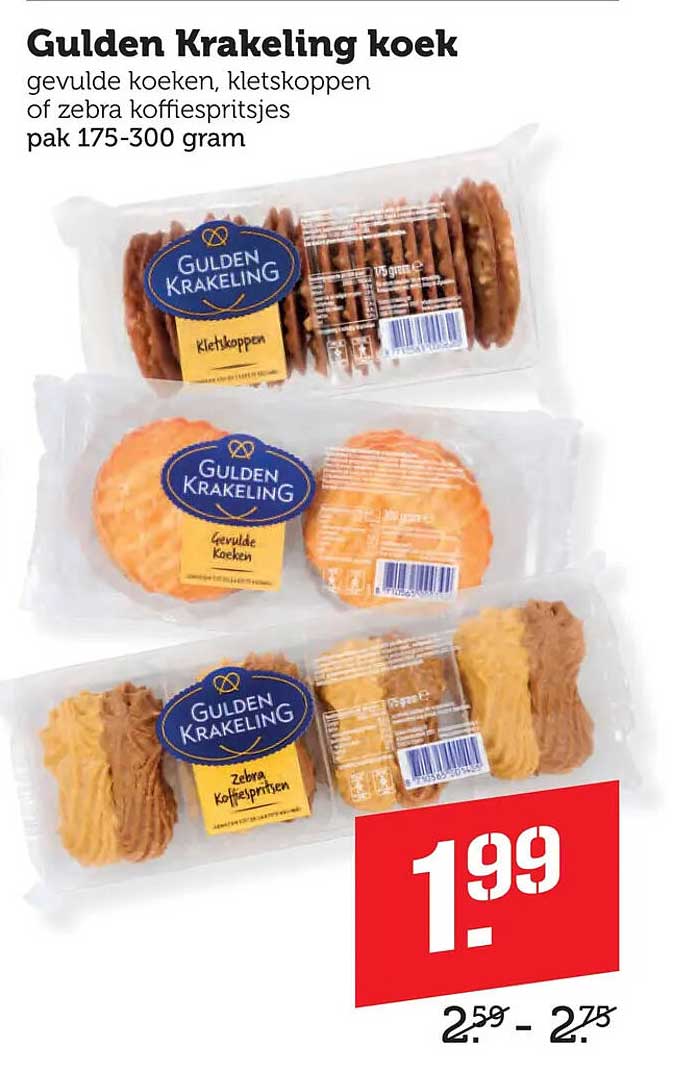 Gulden Krakeling koek