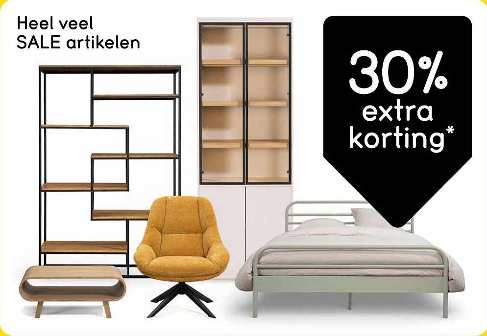 Heel veel SALE artikelen 30% extra korting*