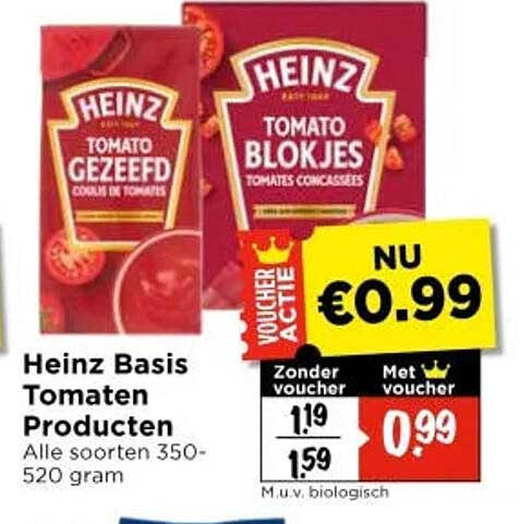Heinz Basis Tomaten Producten