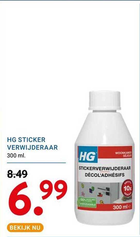 HG STICKER VERWIJDERAAR 300 ml