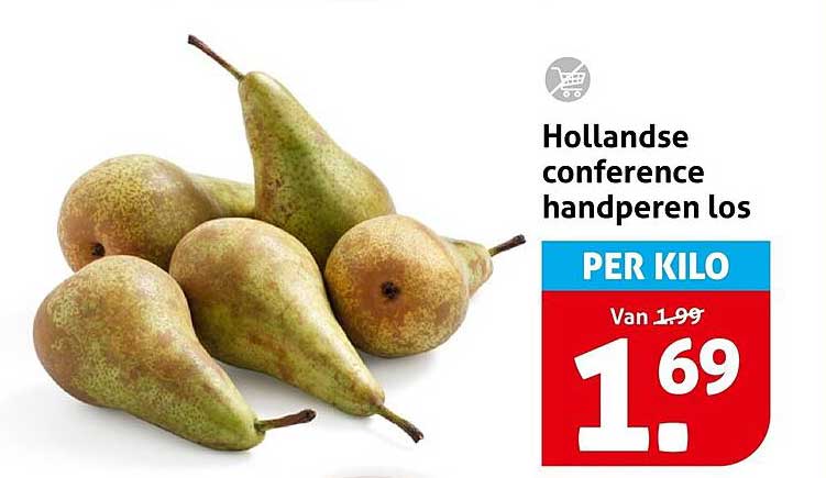 Hollandse conference handperen los PER KILO