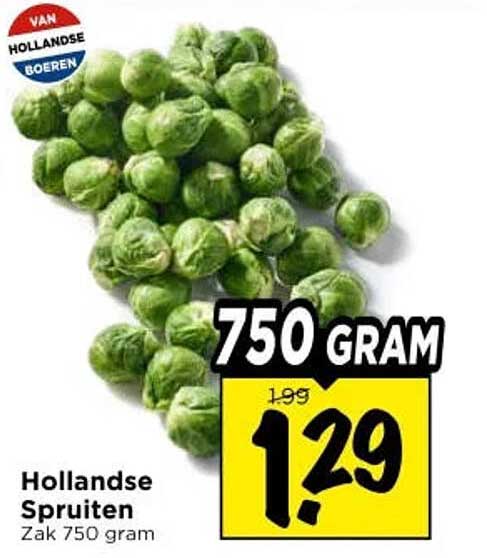 Hollandse Spruiten Zak 750 gram