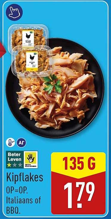 Kipflakes OP=OP. Italiaans of BBQ.