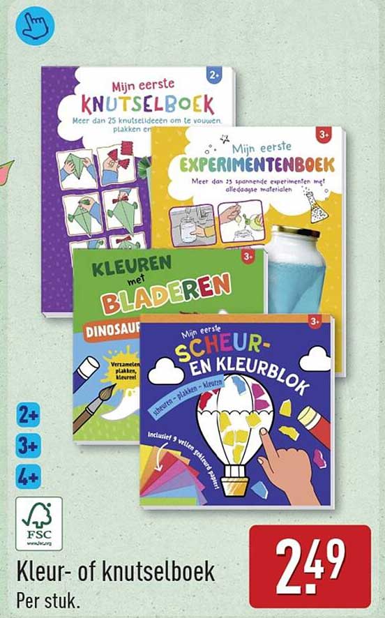 Kleur- of knutselboek
