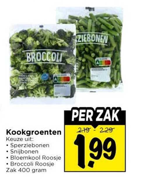 Kookgroenten per zak