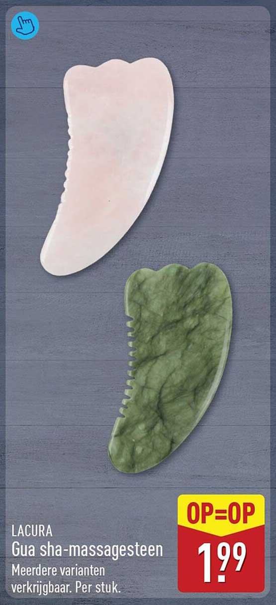 LACURA Gua sha-massagesteen Meerdere varianten verkrijgbaar. Per stuk.
