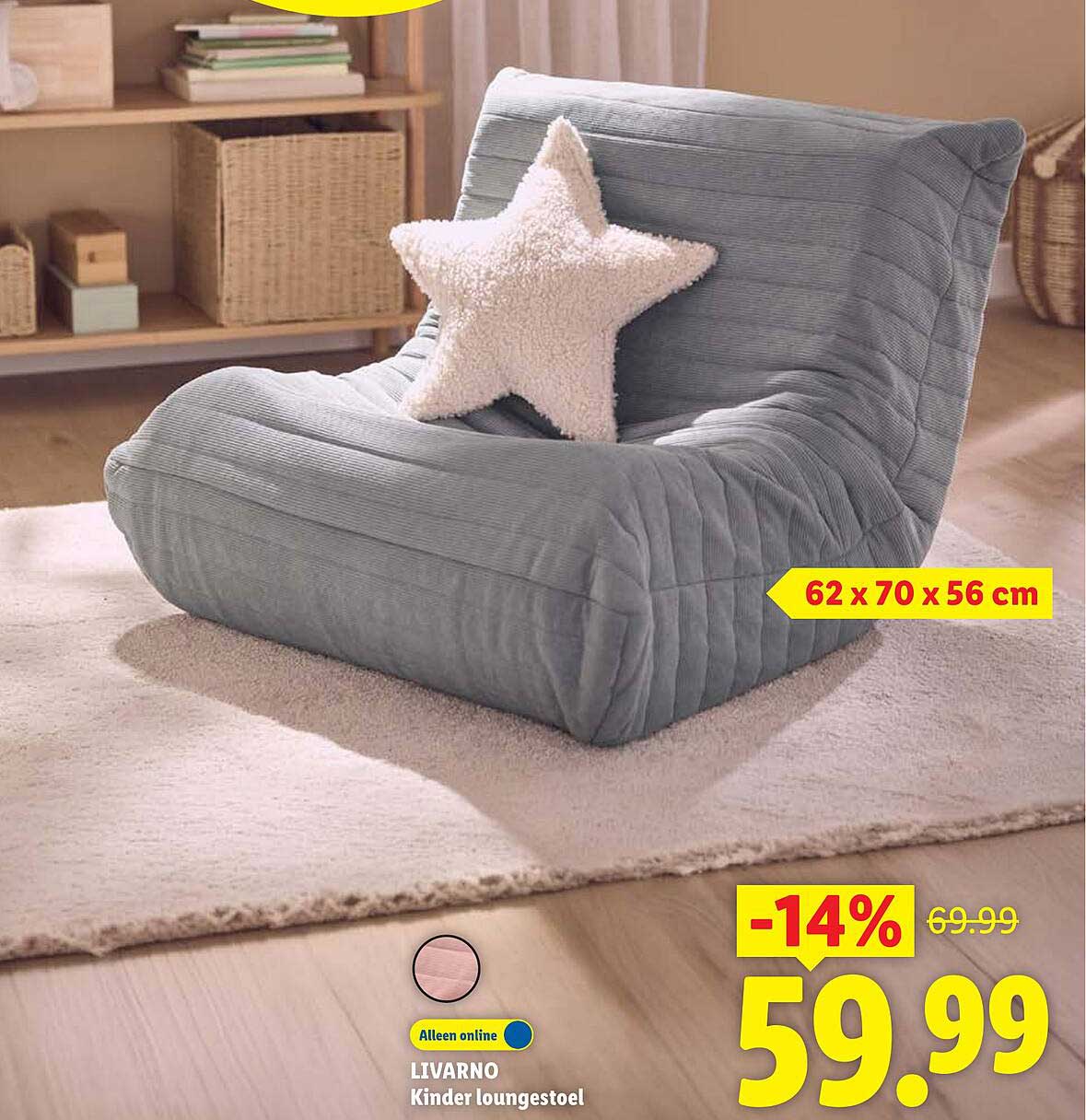 LIVARNO Kinder loungestoel