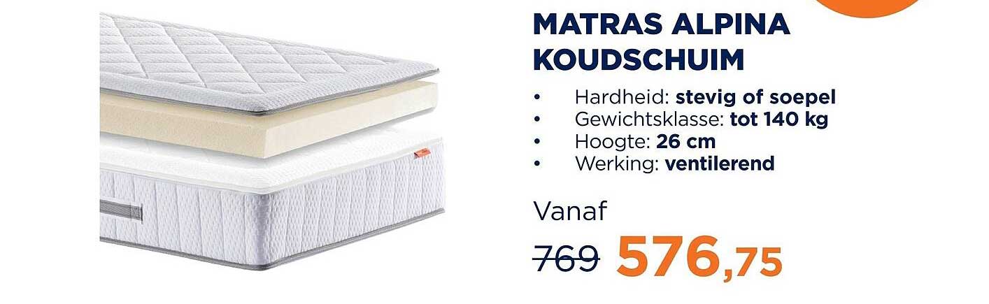 MATRAS ALPINA KOUDSCHUIM