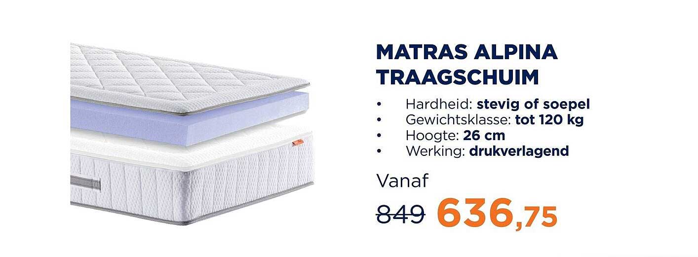 MATRAS ALPINA TRAAGSCHUIM