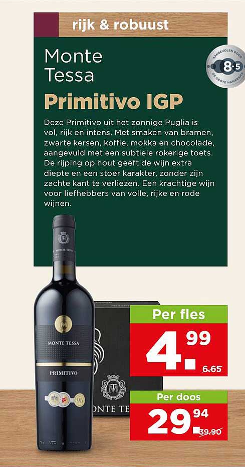 Monte Tessa Primitivo IGP