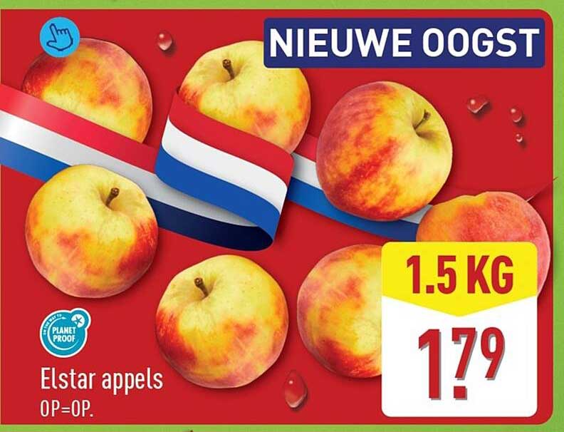NIEUWE OOGST Elstar appels OP-OP.