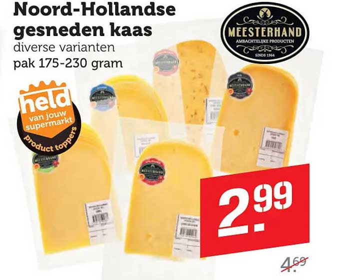 Noord-Hollandse gesneden kaas
