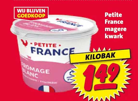 Petite France magere kwark KILOBAK