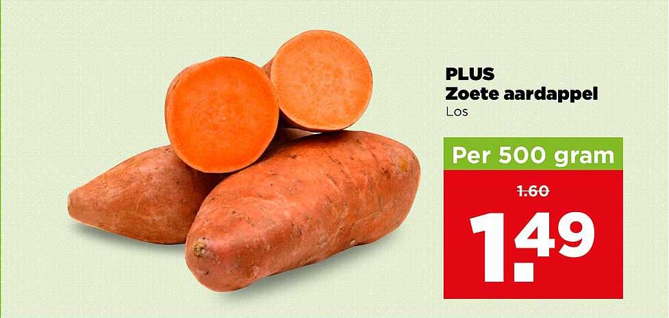 PLUS Zoete aardappel Los Per 500 gram