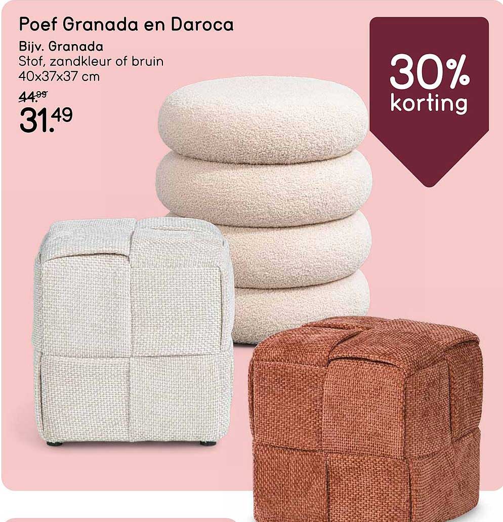 Poef Granada en Daroca