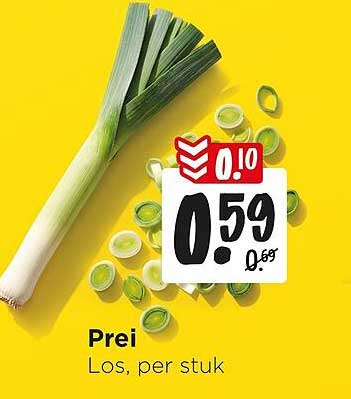 Prei Los, per stuk