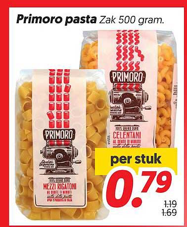 Primoro pasta Zak 500 gram