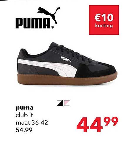 puma club lt maat 36-42