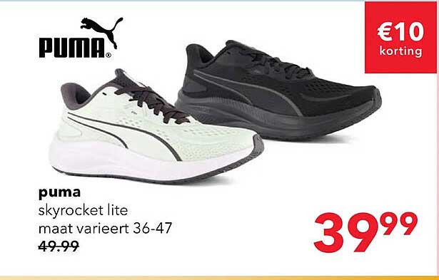 puma skyrocket lite maat varieert 36-47