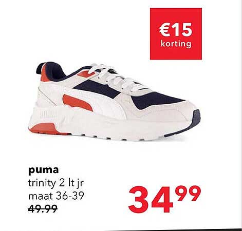 puma trinity 2 lt jr maat 36-39