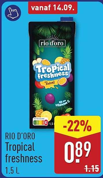 RIO D'ORO Tropical freshness 1.5 l.