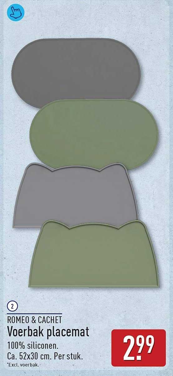 ROMEO & CACHET Voerbak placemat