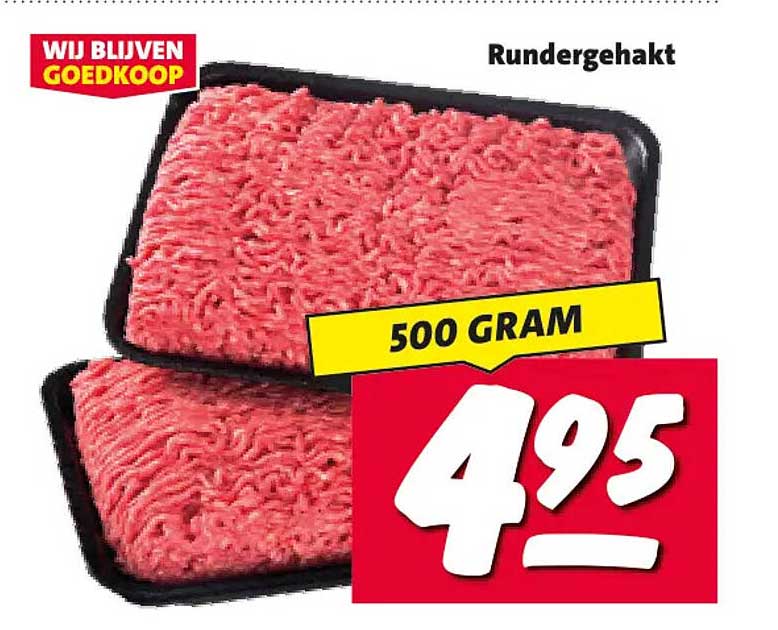 Rundergehakt 500 gram