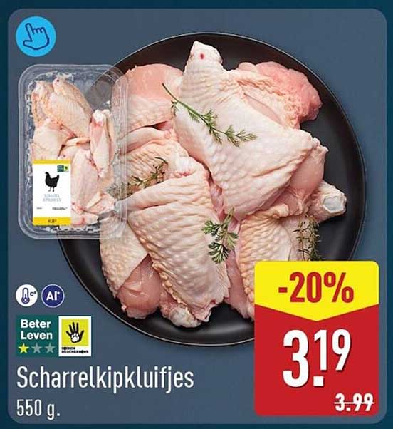 Scharrelkipkluifjes