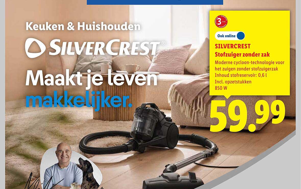 SILVERCREST Stofzuiger zonder zak