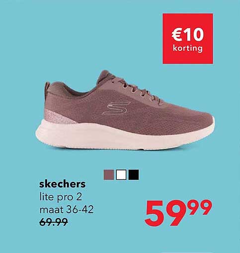 skechers lite pro 2 maat 36-42 €10 korting