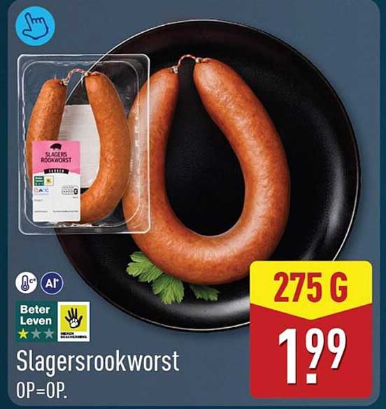 Slagersrookworst