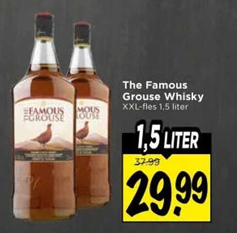 The Famous Grouse Whisky XXL-fles 1.5 liter 1,5 liter