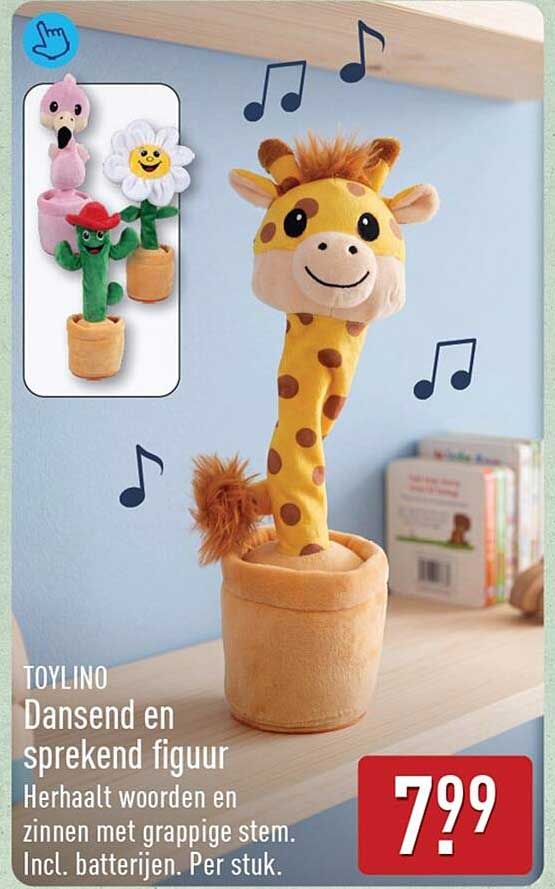 TOYLINO Dansend en sprekend figuur