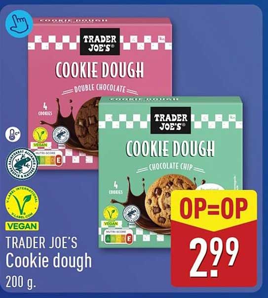 TRADER JOE'S Cookie dough 200 g.