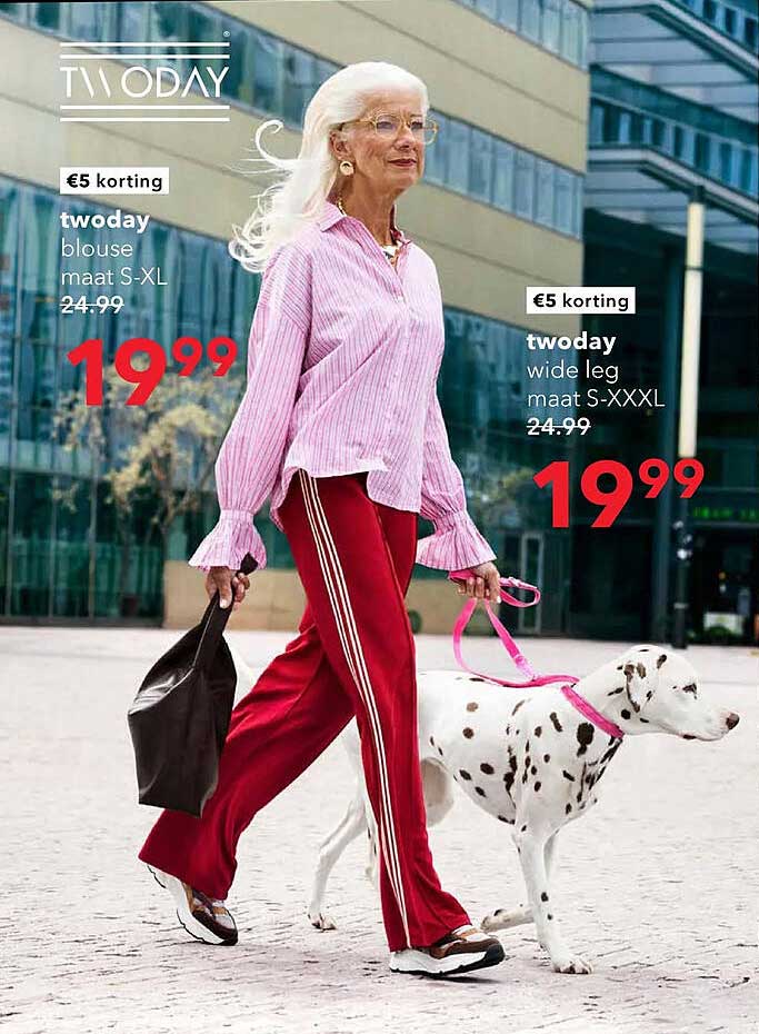 twoday blouse maat S-XL