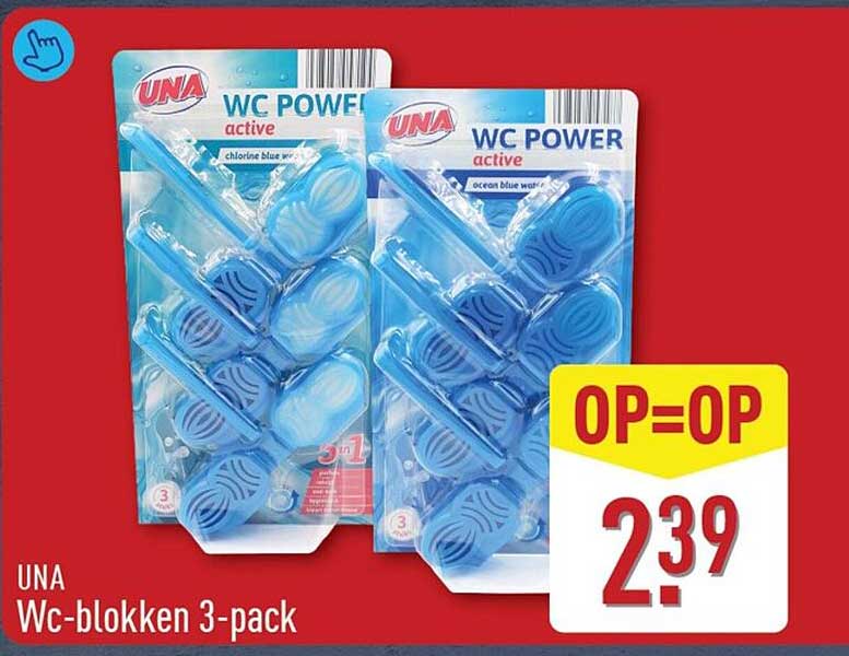 UNA Wc-blokken 3-pack