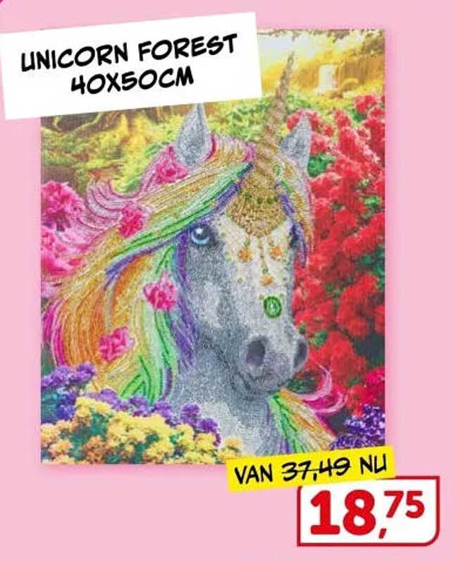 UNICORN FOREST HOX50CM