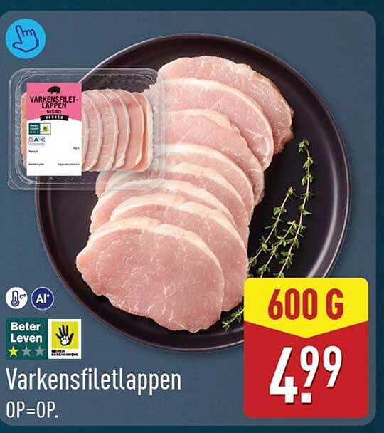 Varkensfiletlappen