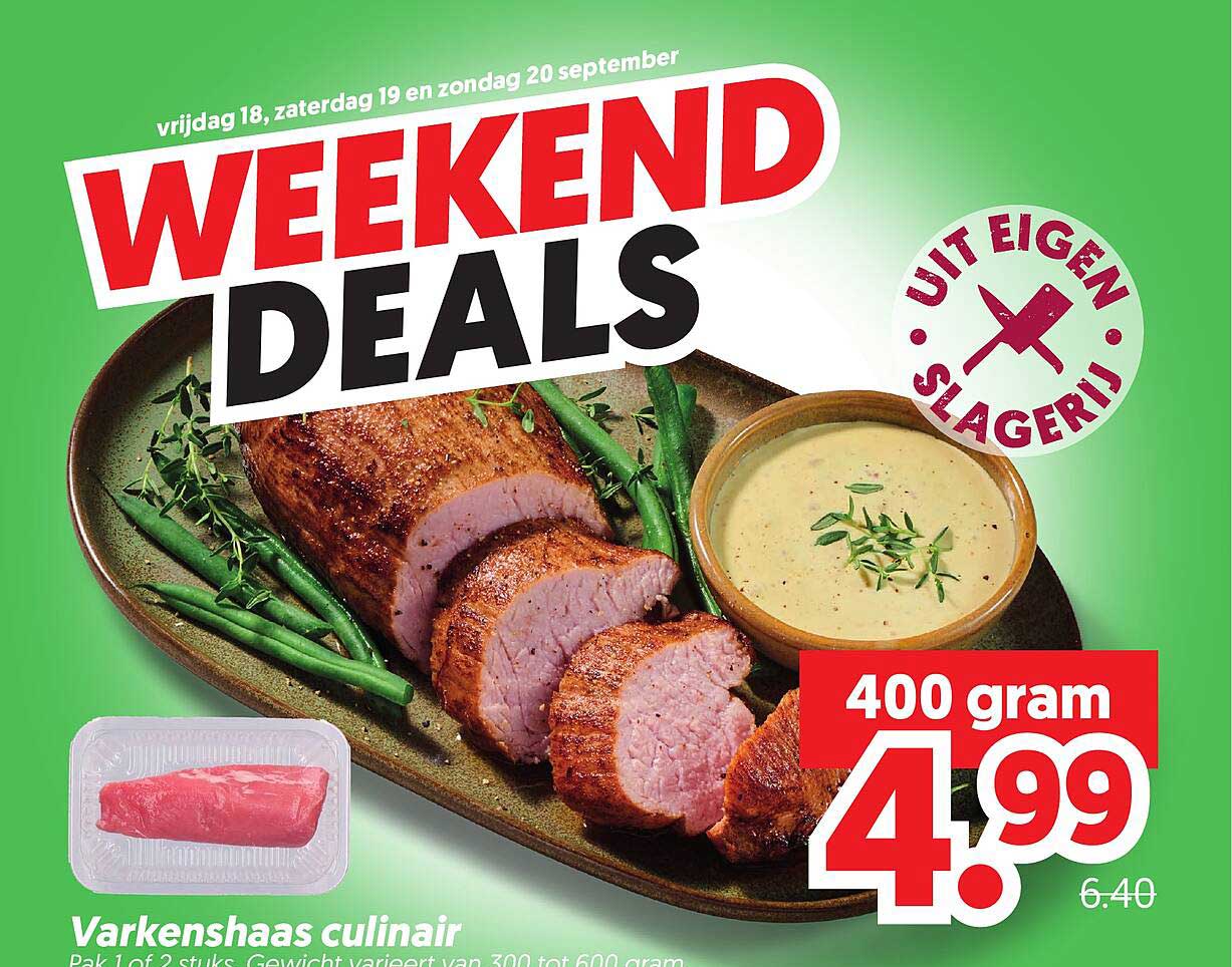 Varkenshaas culinair