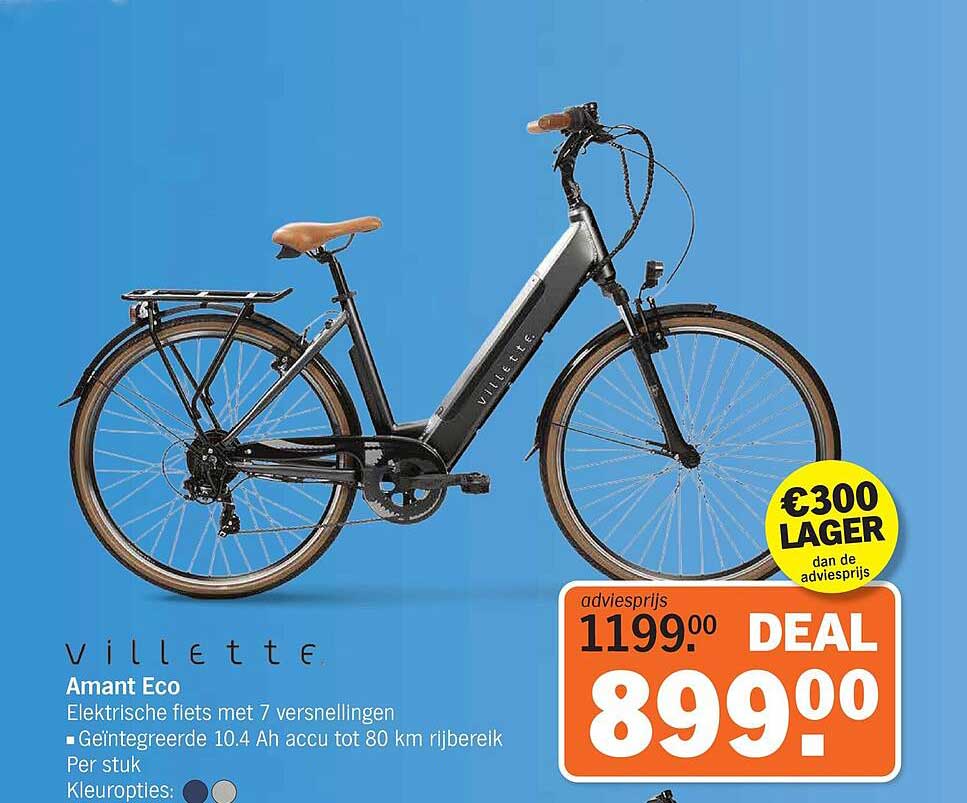 Villette Amant Eco Elektrische fiets met 7 versnellingen