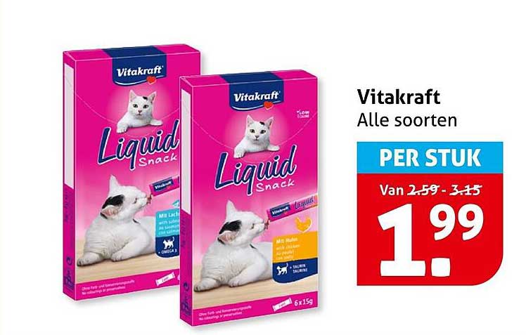 Vitakraft Alle soorten PER STUK