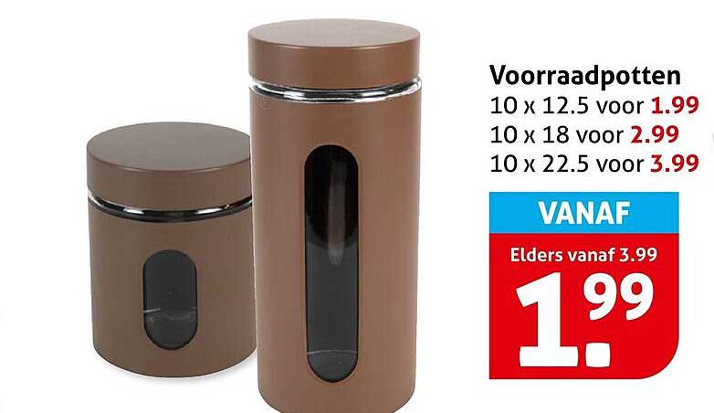Voorraadpotten